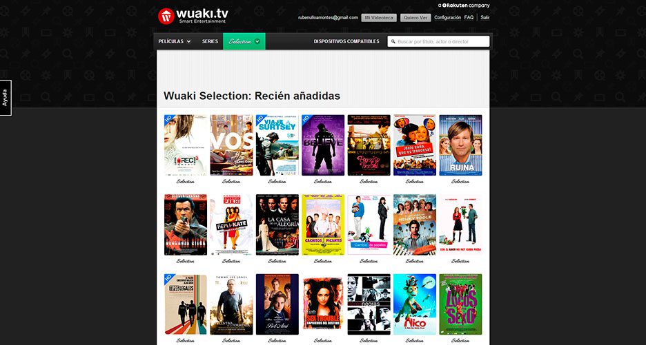 Wuaki.tv para navegadores web