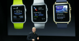 Apple Watch presentación de Tim Cook