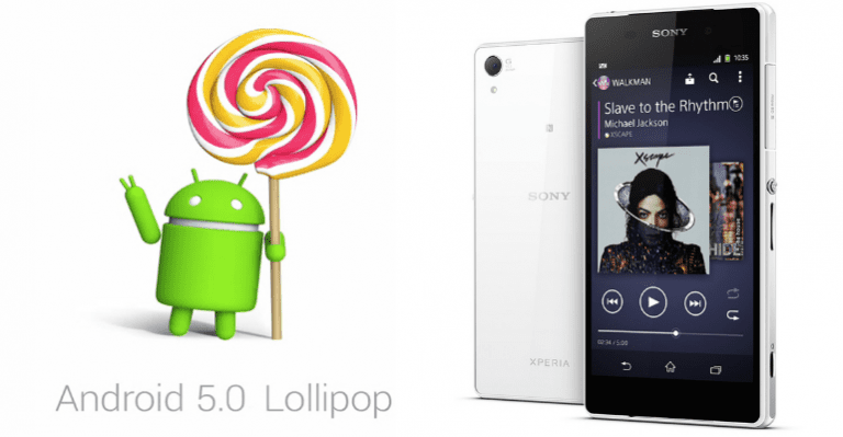 Xperia Z2_Android_Lollipop