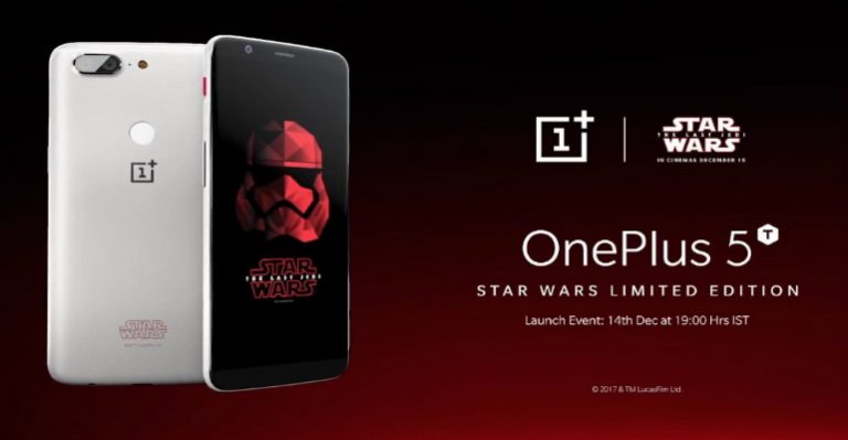 OnePlus 5T edición Star Wars