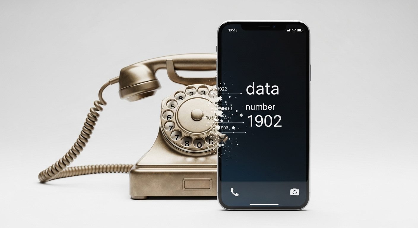 Antigüedad número teléfono