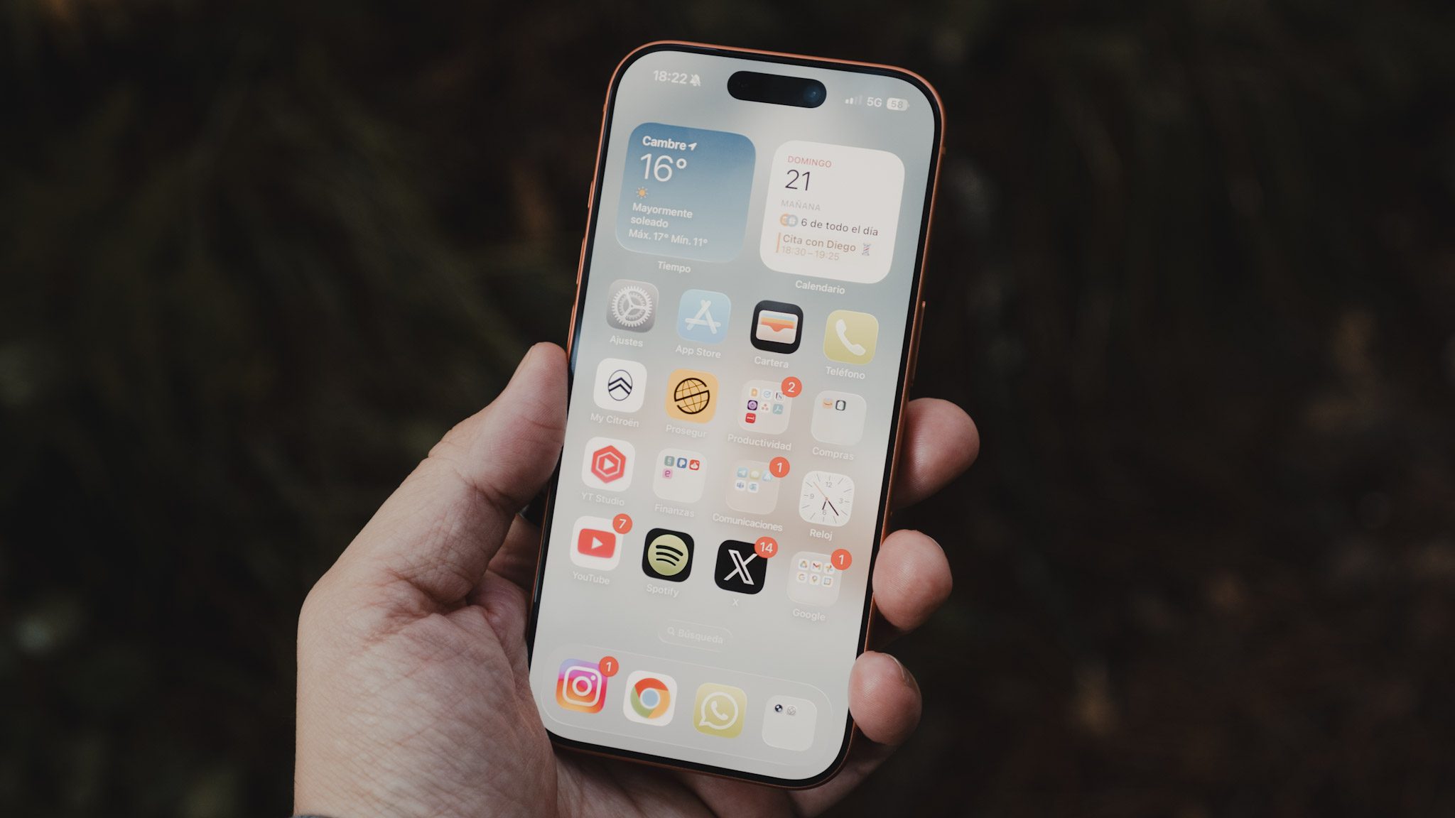 iPhone 17 Pro Naranja
